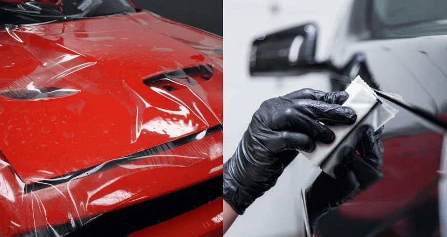 Paint protection film and ceramic coating comparison